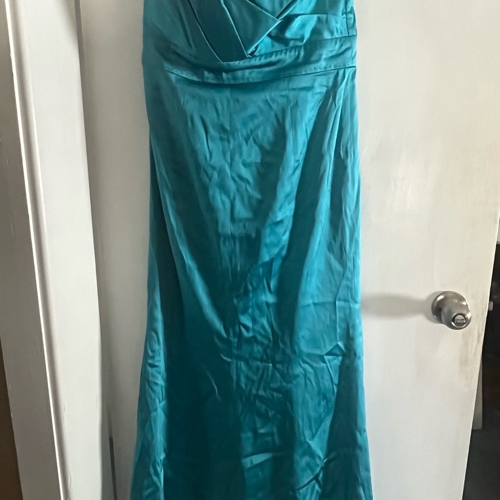 Phoebe Couture Vibrant Blue Dress